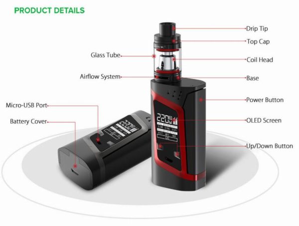 100-original-220w-smok-alien-kit-with-3ml-tfv8-baby-tank-atomizer-alien-220w-box-mod-vape-vaporizer-electronic-cig-smok-alien