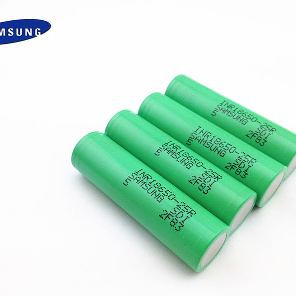 4PCS-18650-Battery-For-Samsung-2500mah-100-Originally-20A-Discharging-INR-18650-25R-Rechargeable-Battery-Free