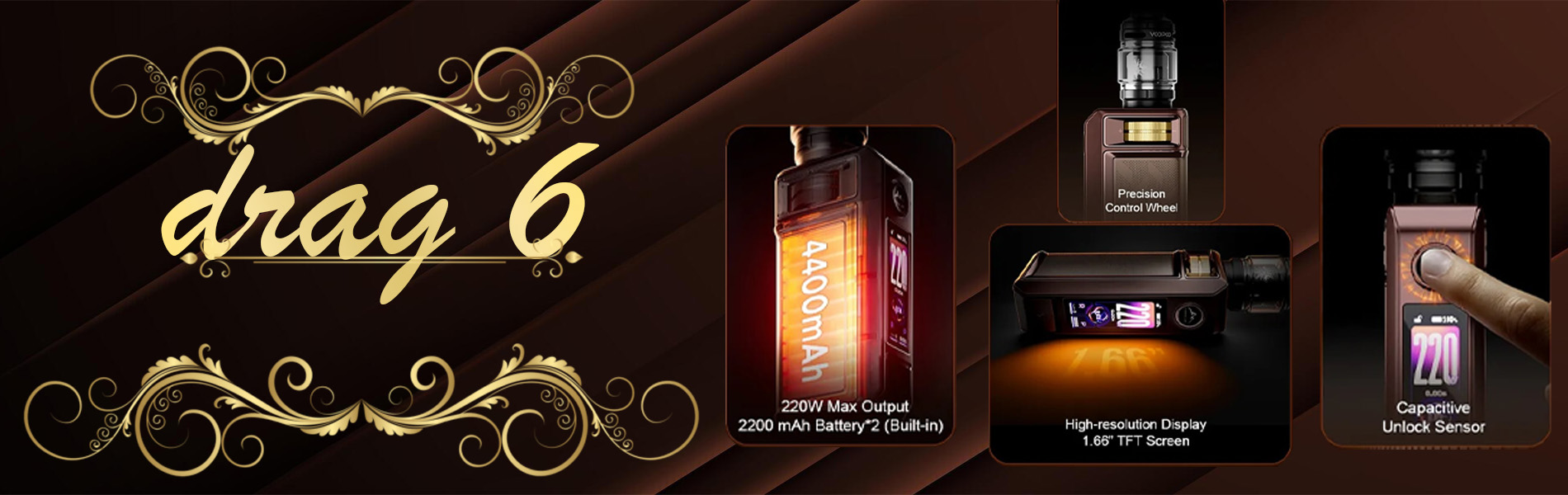 voopoo drag 6 banner