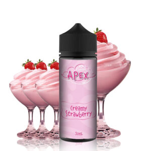 E liquid 120ml Creamy Strawberry